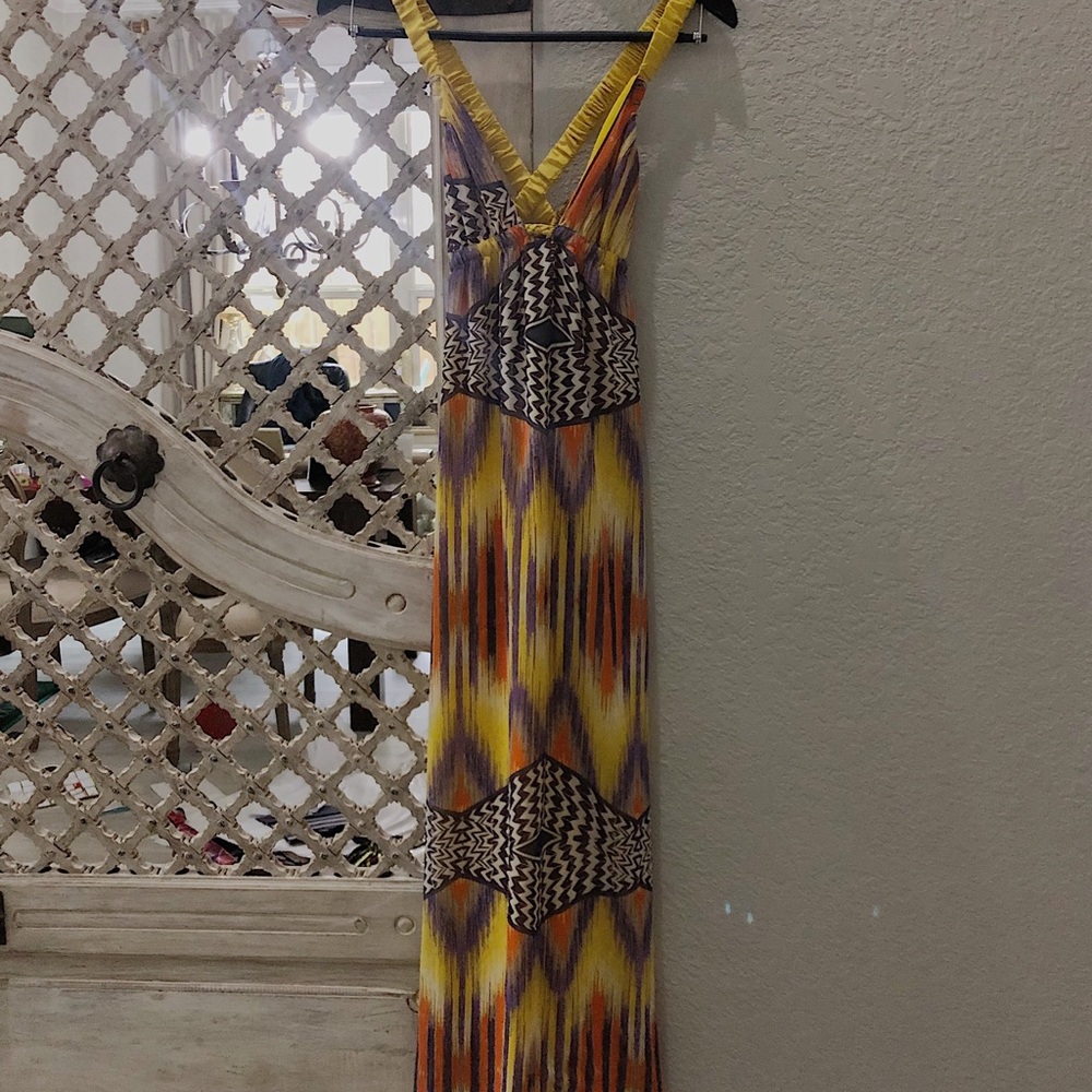 MM Couture Yellow Dress
